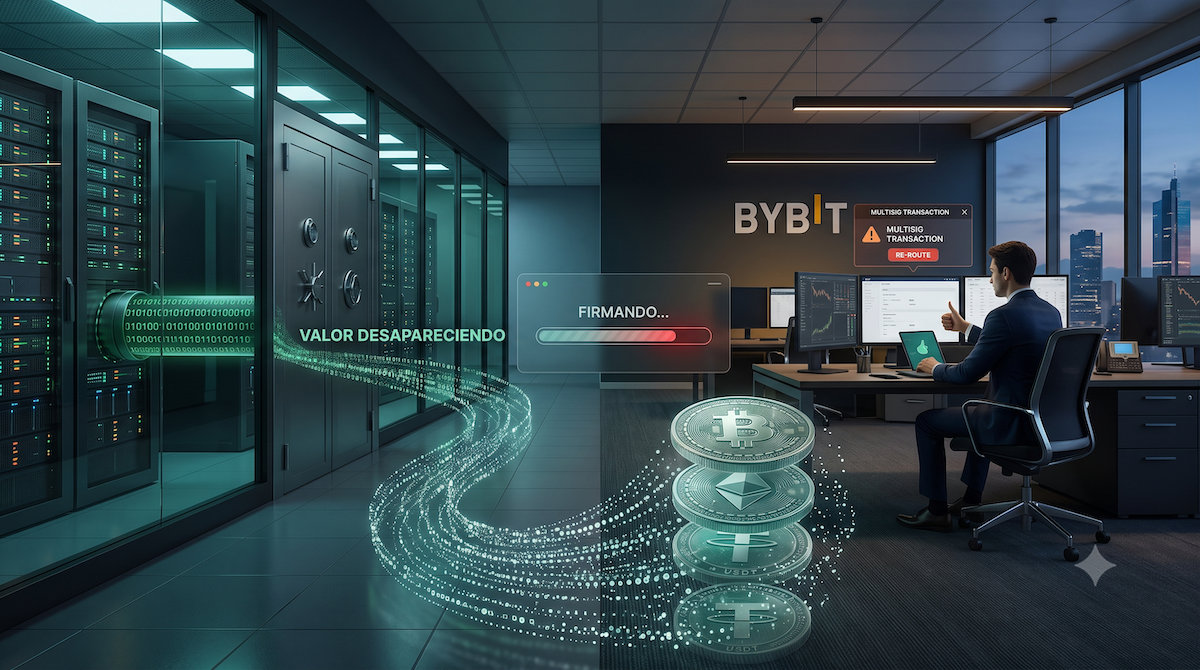 Bybit: cuando la bóveda no explota, pero igual desaparece el dinero